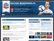 Tablet Screenshot of bolton-wanderers.pl